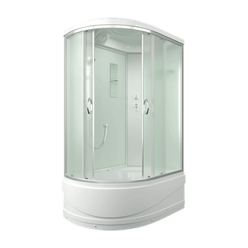 Душевая кабина ERLIT 35 серия ER3512TPR-C3-RUS матовое стекло — фото 2, Душевые кабины