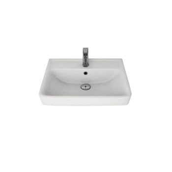 Q, 55 см, мебельный умывальник, керамический, Dreja 195476 — фото 1, Раковины