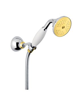 Душевой гарнитур Webert Shower Set AC0704017, хром/золото — фото 1, Душевые гарнитуры