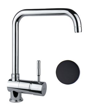 Смеситель для кухни Fiore XENON 44NN5461, черный — фото 1, Смесители для кухни