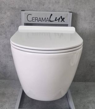 Унитаз подвесной CeramaLux 2196 -2 2196-2 — фото 3, Подвесные унитазы