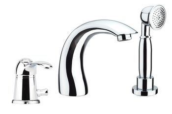 Смеситель на борт ванны Fiore JAFAR 47CR5105, хром — фото 1, Смесители на борт ванны