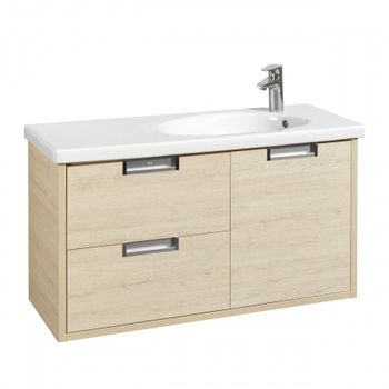 ETNA Тумба под раковину ETNA 100, дуб верона, ROCA 7857302445 — фото 1, Тумбы под раковину