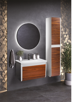 Товар: Пенал вертикальный Vision (правый) VSN000P-R - фото 3 Пенал вертикальный Vision (правый) VSN000P-R — фото 3, Пеналы для ванной комнаты