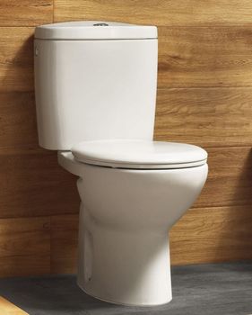 VICTORIA Чаша унитаза с горизонт. выпуском, установочный комплект ROCA 7342399000 — фото 5, Напольные унитазы