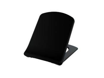 CREAVIT Крышка дюропласт с микролифтом LARA ЧЕРНАЯ МАТОВАЯ KC1603.01.1400E — фото 1, Сиденья для унитаза