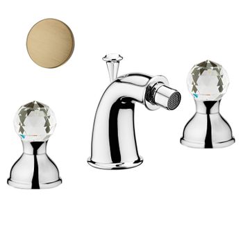 Смеситель для биде Webert Karenina KA710202065, бронза — фото 1, Смесители для биде