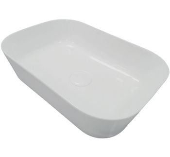 Раковина HATRIA HAPPY HOUR Y2A001 накладная без отверстия без перелива цвет белый — фото 1, Раковины