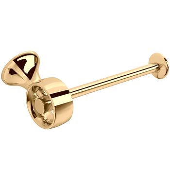 Держатель для туалетной бумаги Webert Opera OA500801010, золото — фото 1, Держатели туалетной бумаги