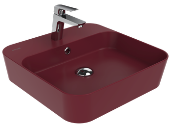 CREAVIT Раковина мебельная (45 см) БЕРРИ LP046-00BR00E-0000 — фото 1, Раковины накладные