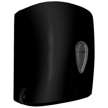 Диспенсер для бумажных полотенец Wick пластмассовый чёрный 04108.N — фото 1, Диспенсеры бумажных полотенец