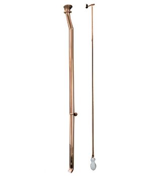 Механизм смыва для высокого бачка Artceram HERMITAGE цвет бронза HEA006 72 — фото 2, Кнопки смыва