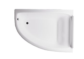 Ванна АНАСТАСИЯ пустая, литой мрамор, правая 1820х1250 01010024 — фото 8, Ванны