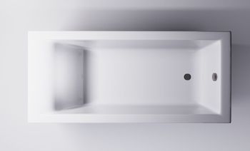 Ванна НЕЙТ 150*70 пустая, литой мрамор 1500х700 01010004 — фото 2, Ванны