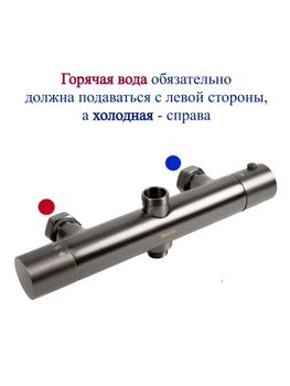 BOND B12-8277 Душевая стойка с термостатом и тропическим душем — фото 15, Душевые стойки