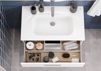 Товар: VICTORIA Тумба под раковину VICTORIA 80, 2 ящика, белый гл., ROCA A857470806 - фото 9 VICTORIA Тумба под раковину VICTORIA 80, 2 ящика, белый гл., ROCA A857470806 — фото 9, Тумбы под раковину