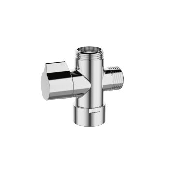 Блок дивертора IDDIS для смесителя поворотный хром (950OPHC0SM) — фото 1, Комплектующие для душевого оборудования