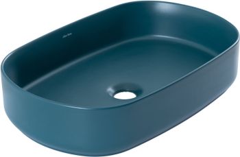 Товар: Раковина накладная Allen Brau Fantasy 55 4.11022.PT петроль - фото 6 Раковина накладная Allen Brau Fantasy 55 4.11022.PT петроль — фото 6, Раковины накладные