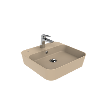 CREAVIT Раковина мебельная (45 см) CAPPUCINO LP046-00CM00E-0000 — фото 1, Раковины накладные