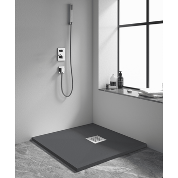 Душевой поддон квадрат STONE TRAY-G 800x800 14152088-02-11 — фото 1, Душевые поддоны
