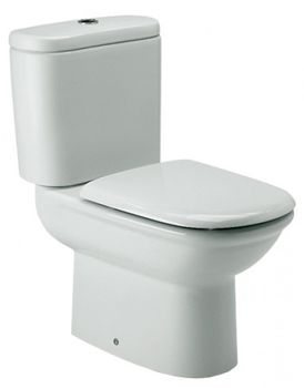 GIRALDA Чаша унитаза, горизонтальный выпуск, установочный комплект, упак. в кор. ROCA 7342466000 — фото 1, Напольные унитазы