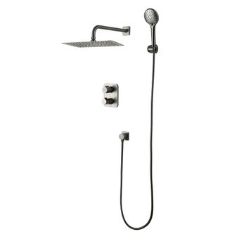 BRONX Смеситель LM3749GM для ванны и душа термостатический, встраиваемый, LM, LM3749GM — фото 1, Смеситель для ванны