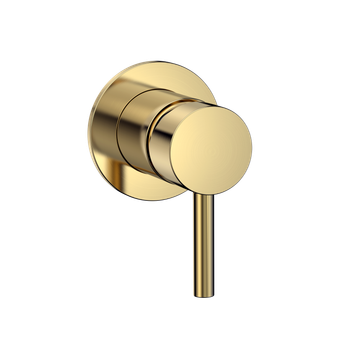 AQM8804BG Встраиваемый смеситель в комплекте с внутр. частью, золото шлифованное — фото 1, Смесители