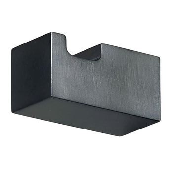 Товар: Крючок COLOMBO DESIGN MINI Q CD127.GM одинарный цвет графит матовый - фото 1 Крючок COLOMBO DESIGN MINI Q CD127.GM одинарный цвет графит матовый — фото 1, Крючки для полотенец