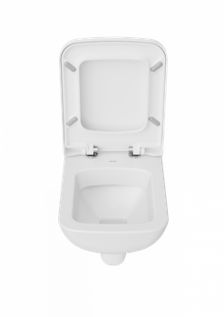 CREAVIT BENE Унитаз подвесной с биде BN320-00CB00E-0000 — фото 2, Подвесные унитазы