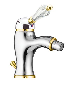 Смеситель для биде Fiore IMPERIAL-SKY (SWAROVSKI®) 82CO5321, хром/золото — фото 1, Смесители для биде