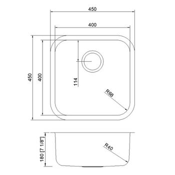 Кухонная мойка Reflexion Iseo RX2265BL оружейная сталь — фото 381, Кухонные мойки