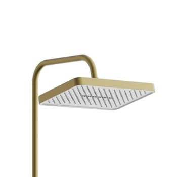 Душевая система BELZ B24658-5, брашированное золото — фото 3, Душевые системы