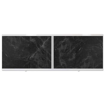 экран под ванну Rumba 150 чёрный MELODIA MBSR15003 — фото 1, Экраны для ванн