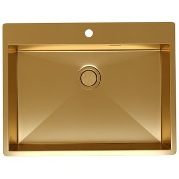 Кухонная мойка Reflexion Iseo RX2265BL оружейная сталь — фото 315, Кухонные мойки