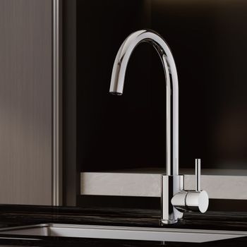 Смеситель для кухни BELZ B70809, хром — фото 1, Смесители для кухни