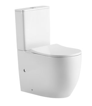 Унитаз-компакт IBERICA BLANCA BILBAO MAXI Tornado белый (IB.BLM.124.1B1) — фото 2, Унитазы