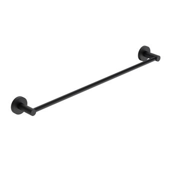 AQM7204MB Trento Держатель банного полотенца 600мм, черный матовый — фото 1, Полотенцедержатели