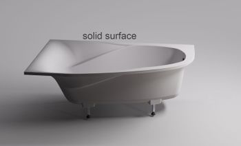 Ванна СЕЛЕНА левая, SOLID 1700х1000 01010080 — фото 1, Ванны