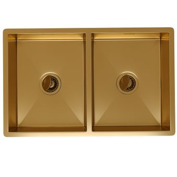 Кухонная мойка Reflexion Iseo RX2265BL оружейная сталь — фото 185, Кухонные мойки