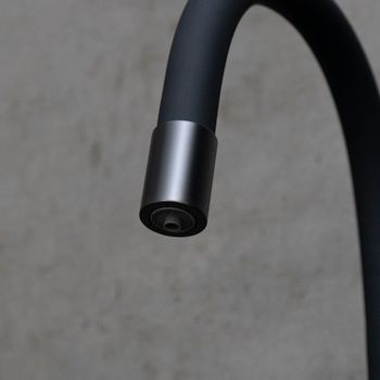 Expert Смеситель для кухни, с гибким изливом, с подключением к фильтру питьевой воды, черный LM5083BL-Black — фото 4, Смесители для кухни