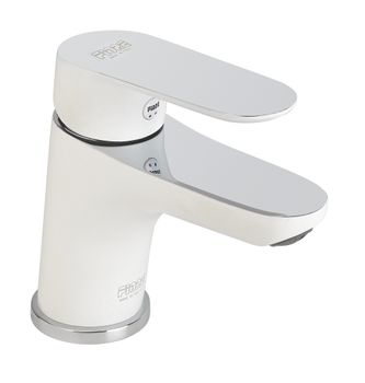 Смеситель для раковины Fiore KEVON CHIC 81WX8120, хром/белый — фото 1, Смесители для раковины