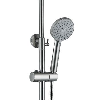 BOND Smart B63-9100 Душевая система с тропическим душем и смесителем с изливом — фото 4, Душевые системы