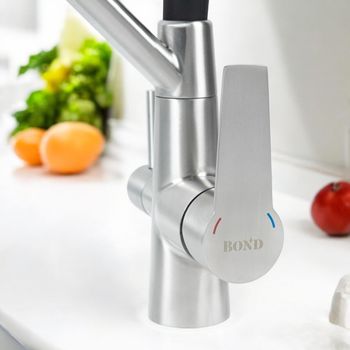 BOND Smart B64-0400 Смеситель для кухни с гибким изливом и подключением к фильтру — фото 18, Смесители для кухни