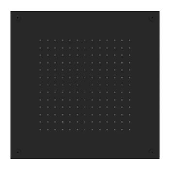 Верхний душ Graffio KINGS KI411NEO, черный — фото 1, Верхние души