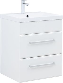 Тумба под раковину Aquanet Лукка 60 белый 00302396 — фото 2, Тумбы под раковину