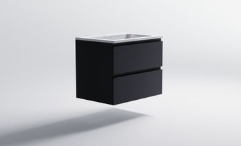 Товар: Нижний шкаф Альфа 70 с 2 ящиками темно-серый (RAL7024 матовый) + Раковина "Альфа 70" 03060004ral7024+04010006 - фото 4 Нижний шкаф Альфа 70 с 2 ящиками темно-серый (RAL7024 матовый) + Раковина "Альфа 70" 03060004ral7024+04010006 — фото 4, Тумбы с раковиной