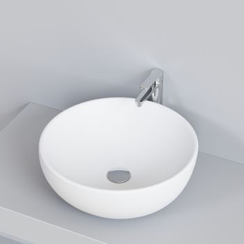 Раковина Ambassador Queen 116T20101 (450*450*175) БЕЛАЯ МАТОВАЯ — фото 6, Раковины