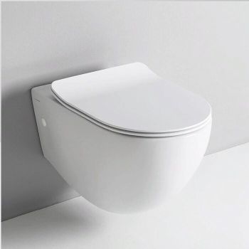 Сиденье с крышкой Artceram File 2.0 с плавным опусканием цвет белый FLA014 01 — фото 1, Сиденья для унитаза