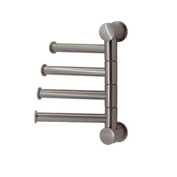 K-1054NICKEL Держатель полотенец четверной — фото 1, Держатели для душа
