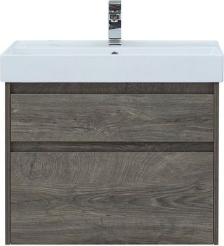 Мебель для ванной Aquanet Nova Lite 75 дуб рошелье (2 ящика) 00242904 — фото 11, Комплекты мебели для ванной